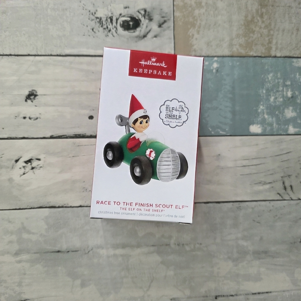 Hallmark | Elf on the Shelf | 2023 | Race to the Finish Scout Elf Christmas